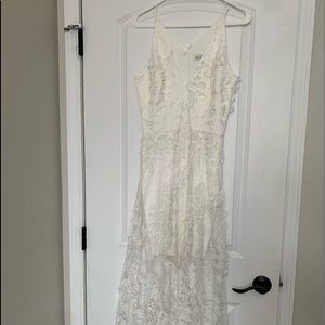 White on white Sydney dress the population gown